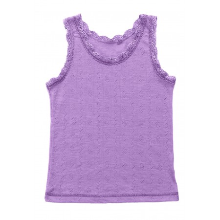 Undershirt, wool/silk, lilac (100-150)
