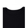 Shirt lange mouw, wol, zwart  (122-152)