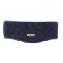Headband, wool fleece, blue (53-57 cm)