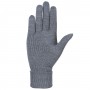 Handschoenen, wol, grijs (7-7,5)