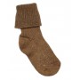 Socks, camel wool, brown (15-22)