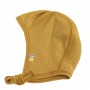 Cap, wool, golden yellow