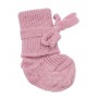 New born socks, wool, pink