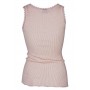 Hemd, wol/zijde met kantje, coral pink (XS-M)