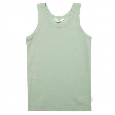 Undershirt, wool, green  (90-170)