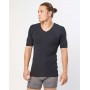 Shirt short sleeved, wool, black (4-8)