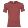Shirt korte mouw, merinowol/zijde, koper (46-56)