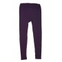 Legging, wol/zijde, purple heart (92-140)