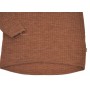 Vest long sleeved, wool, caramel (100-170)