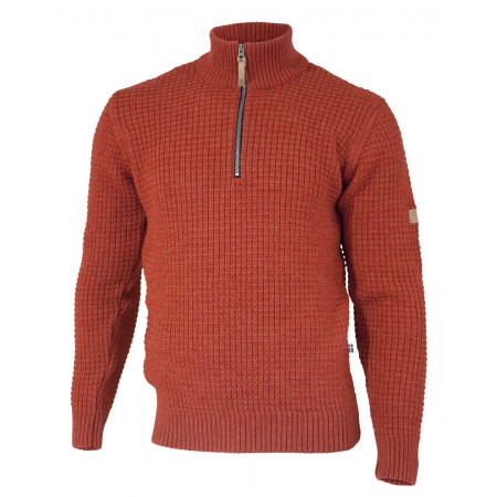 Sweater, wool, red clay (M-XL)