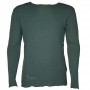 Shirt long sleeved, wool, granite (M-XL)