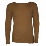 Shirt lange mouw, wol, bronze (M-XL)