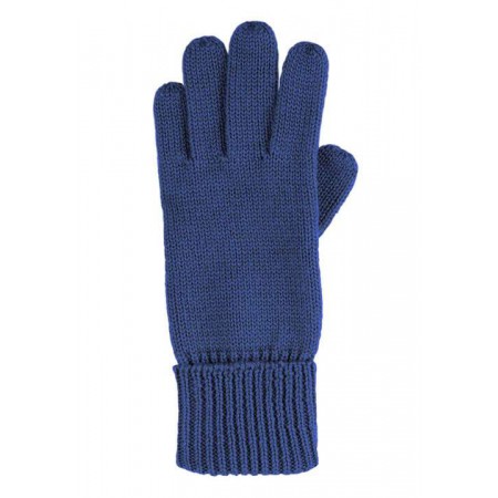 Gloves, wool, blue Lolite