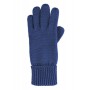 Gloves, wool, blue Lolite