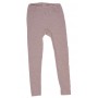Legging, wool/silk, coral pink (92-140)