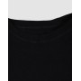 Shirt lange mouw, wol, zwart HOGE HALS (36-44)
