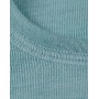 Shirt lange mouw, wol/zijde, pool blauw (98-152)