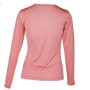 Shirt long sleeved, organic silk, rose (S-XL)