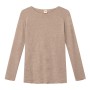 Shirt long sleeved, wool, sand (S-XXL)