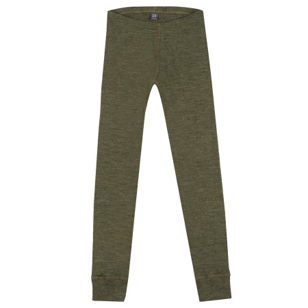 Legging, wool, dark green (98-152)