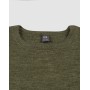 Vest long sleeved, wool, dark green (98-152)