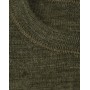 Shirt lange mouw, wol, donkergroen (98-152)