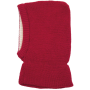 Balaclava, wool/cotton, red (46-56 cm)