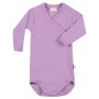 Wrap around body long sleeved, wool, orchid mauve (56)
