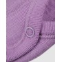 Wrap around body long sleeved, wool, orchid mauve (56)