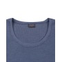 Shirt lange mouw, wol, stormblauw (34-46)