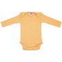 Body long sleeved, wool/silk/cotton, spectra yellow (50-104)