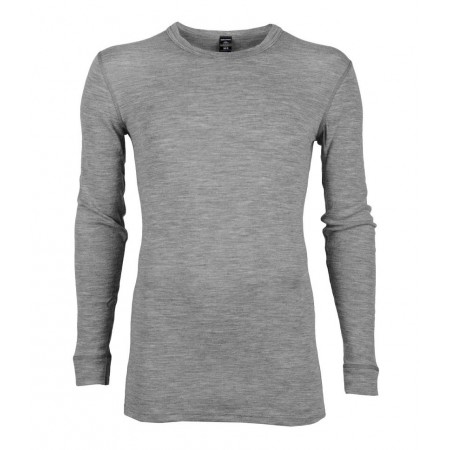 Shirt long sleeved, wool, grey (4-8)